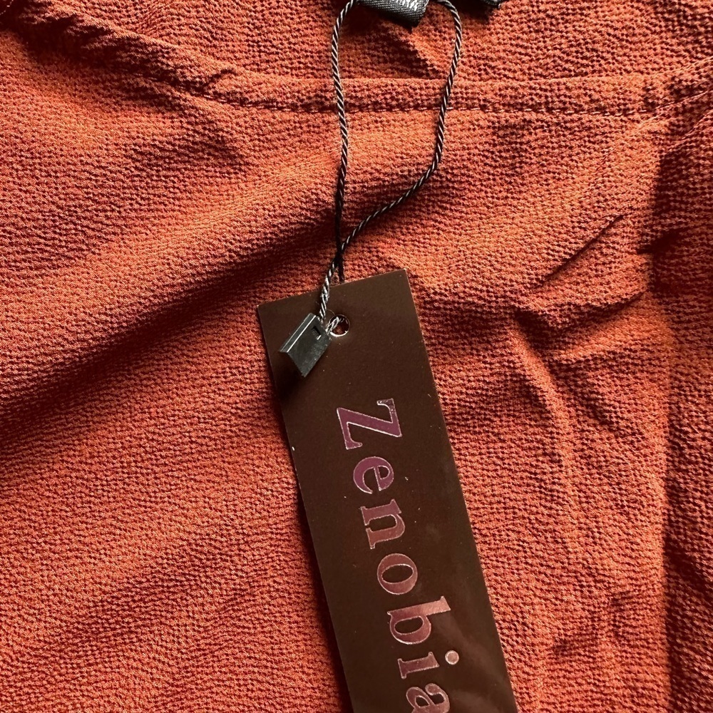NWT Zenobia Rust Color Tank Top. Size 3xl. Adjustable straps - Picture 6 of 8